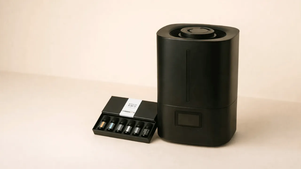 Humidificateur Aero Pure et huiles essentielles