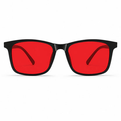 Recovery Blue Light Glasses Red