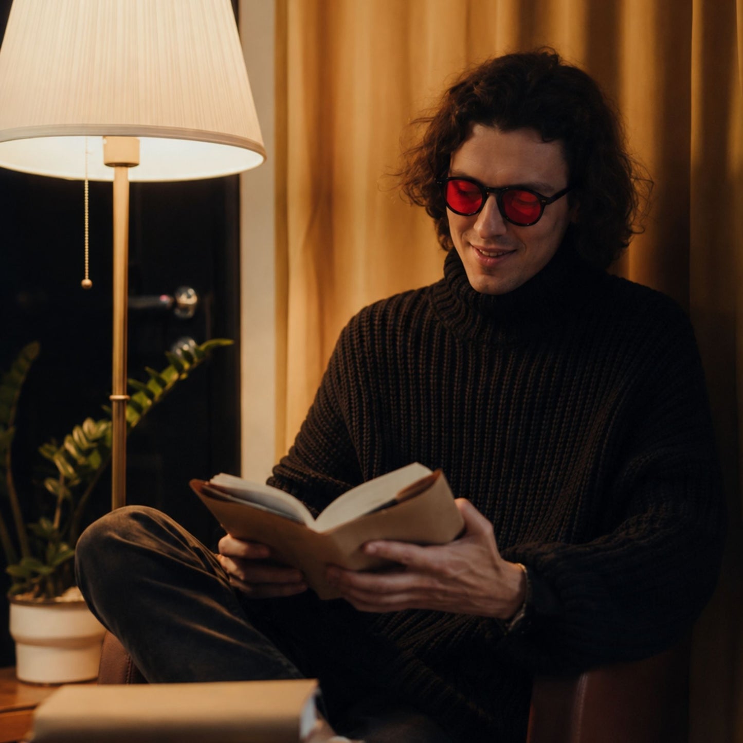 Recovery Blue Light Glasses Red