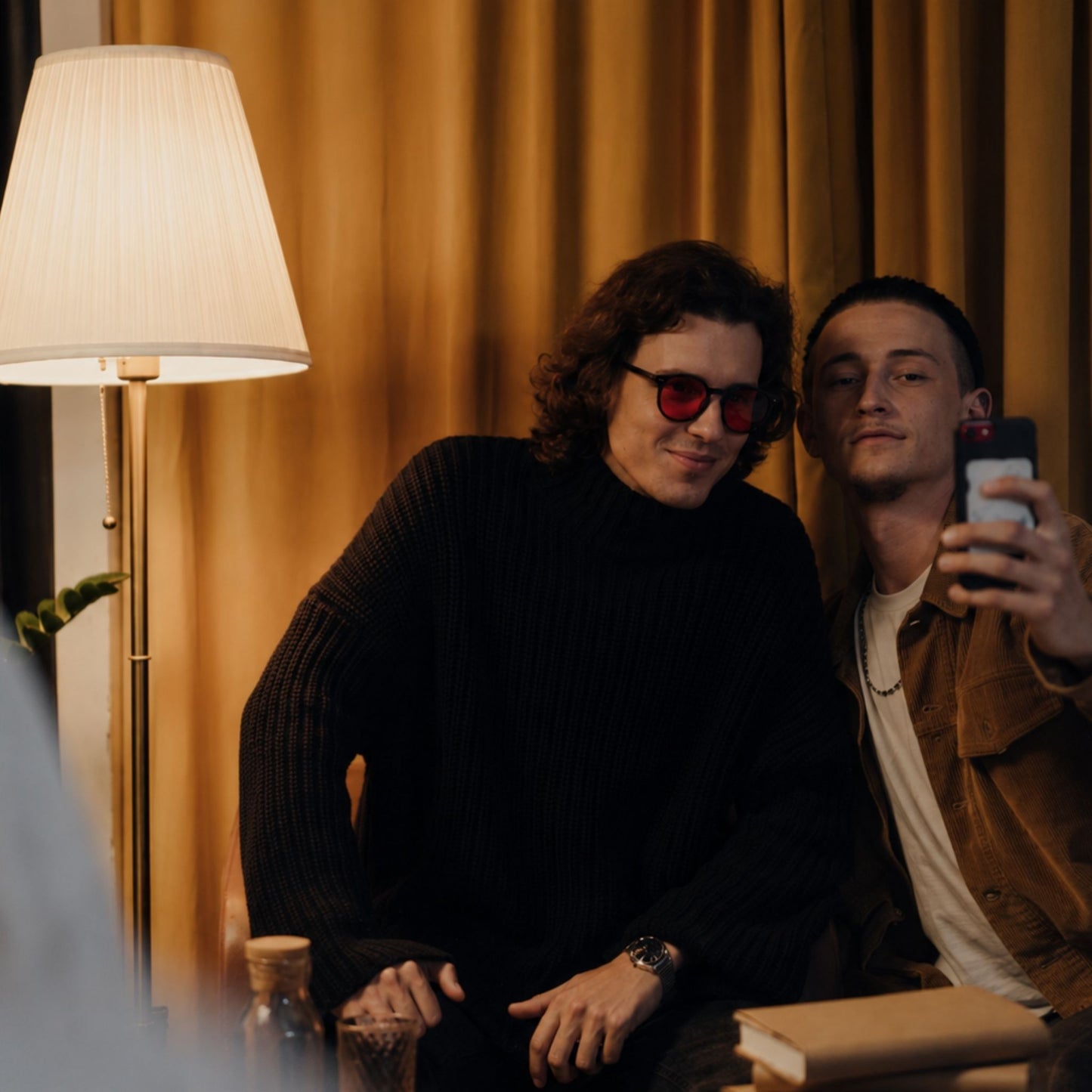 Recovery Blue Light Glasses Red