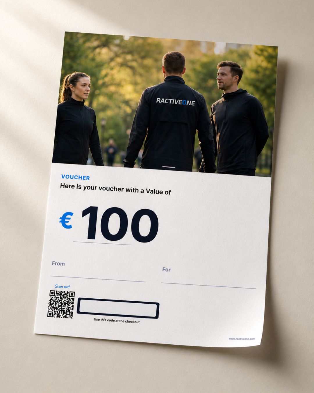 Digitaler Geschenkgutschein